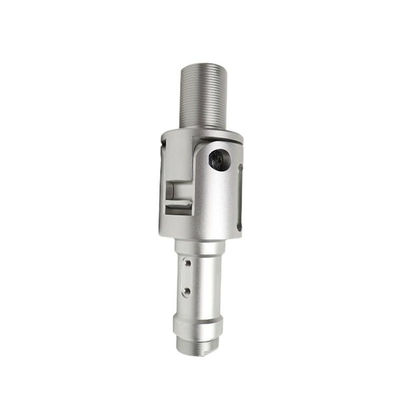 Black Anodized CNC Turned Components OEM Copper Turned Parts For Optical Devices
